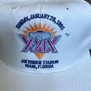 SAN FRANCISCO 49ERS SUPER BOWL HAT